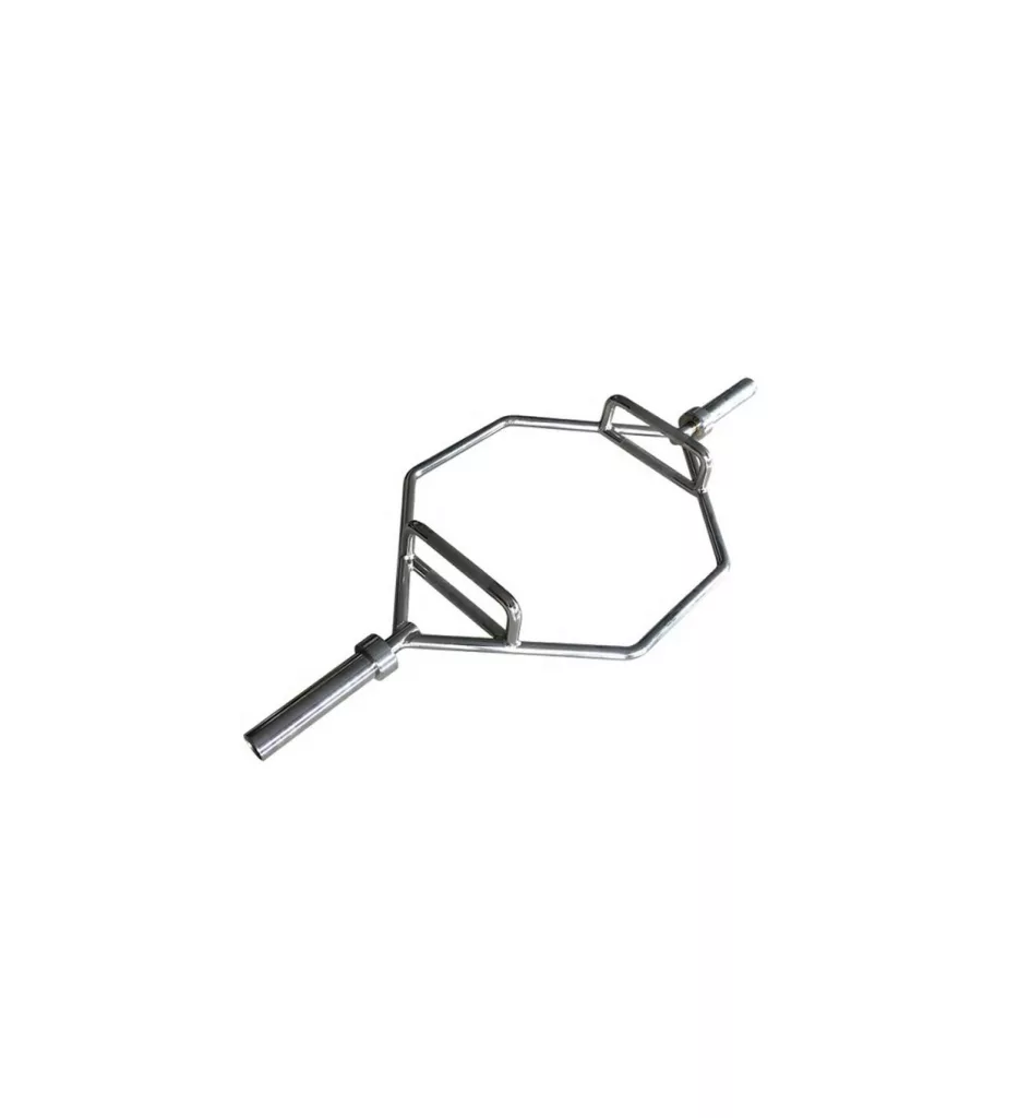 Barra olímpica hexagonal