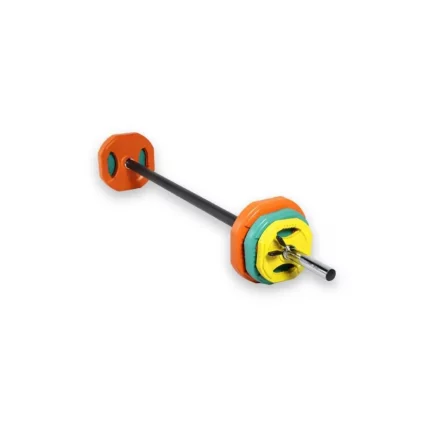 Kit de barra de musculación y discos de pesas AVN