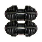 Par de Mancuernas Ajustables Arafit 2,5 a 40 kg