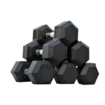 Set de Mancuernas Hexagonales de 4kg a 20kg