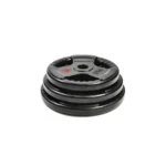 Set Olímpico de Barra 2,2m y 120kg de Discos de Goma - Imagen 3