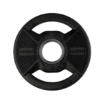 Plato Olímpico Arafit Pro con Agarres Black Rubber
