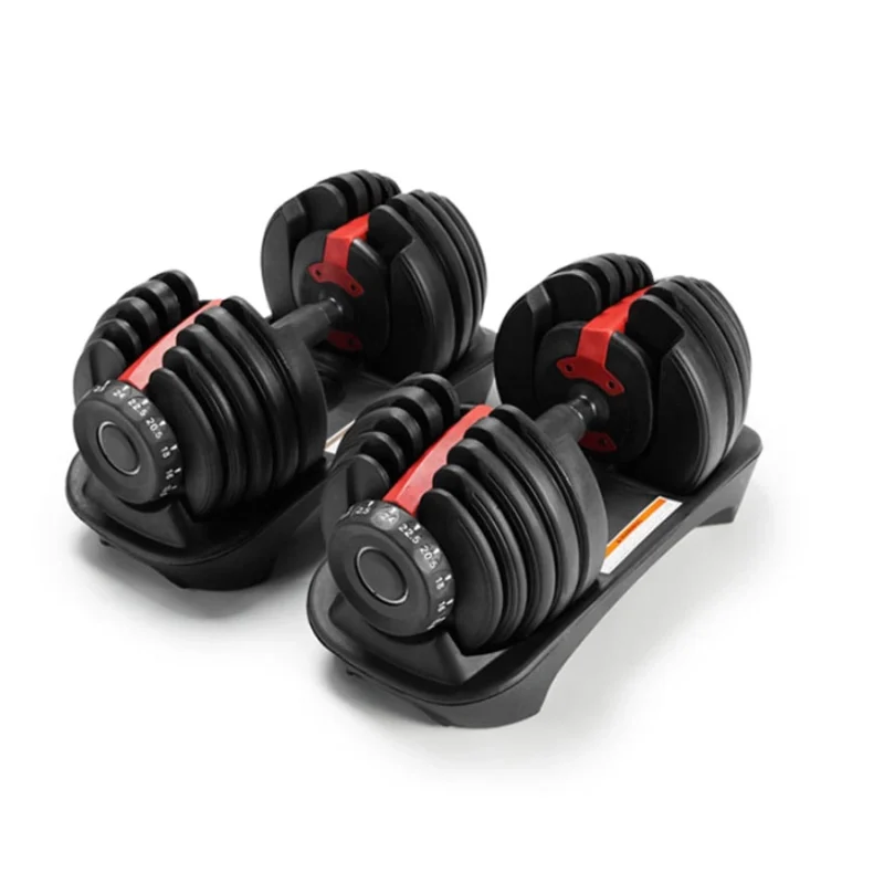 Par de mancuernas ajustables de 2.5 a 24kg 4